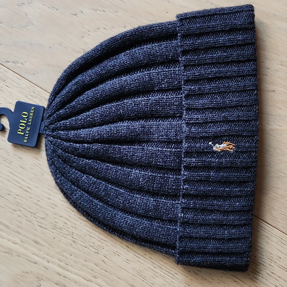 Polo Ralph Lauren Signature Cuff Dark Grey